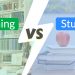difference between learning and studying
